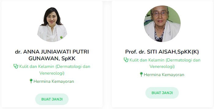 Jadwal Praktek Dokter RS Hermina Kemayoran 2024