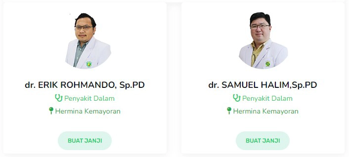 Jadwal Praktek Dokter RS Hermina Kemayoran 2024