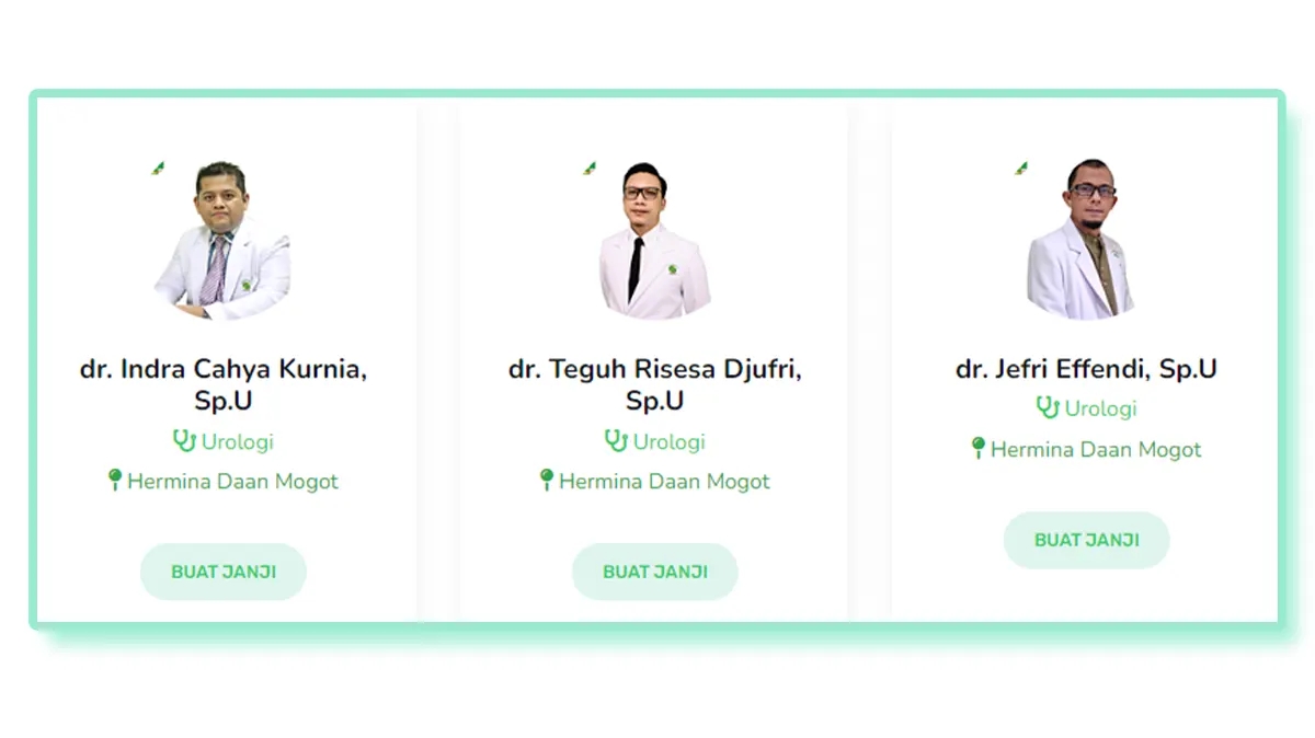 Jadwal Praktek Dokter Rs Hermina Daan Mogot 2024